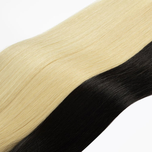 hand tied weft hair extension