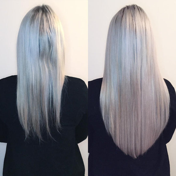 Flat tip hair extension