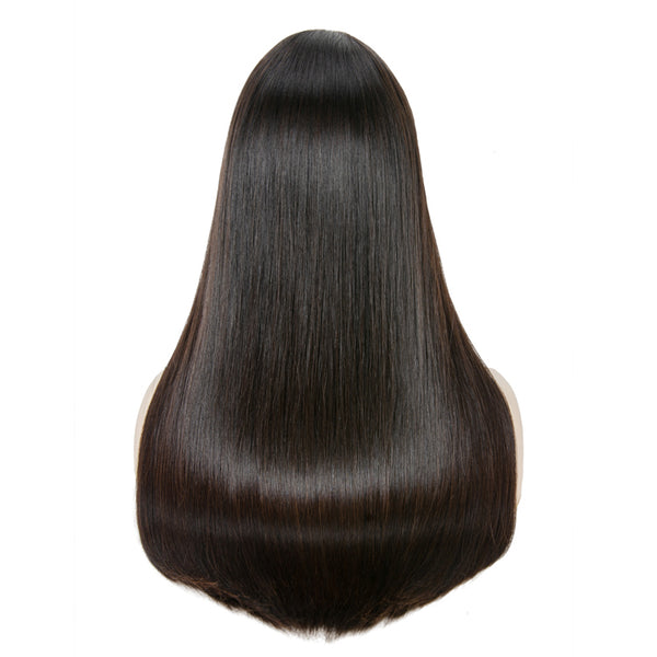 H104 Factory supplier Natural blonde European hair silk top Band fall Top lace Jewish wig Kosher wig manufacturer