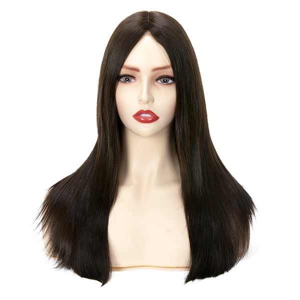 European human hair Straight Jewish wigs Natural color for all beautiful women Kosher Wig and sheitel 21 inch