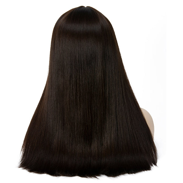 Jewish wigs European human hair Straight #2 color for women Kosher Wig and sheitel wigs 21822