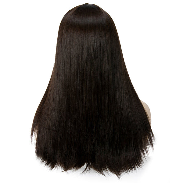 Jewish wigs European human hair Straight #2 color for women Kosher Wig and sheitel wigs 21822